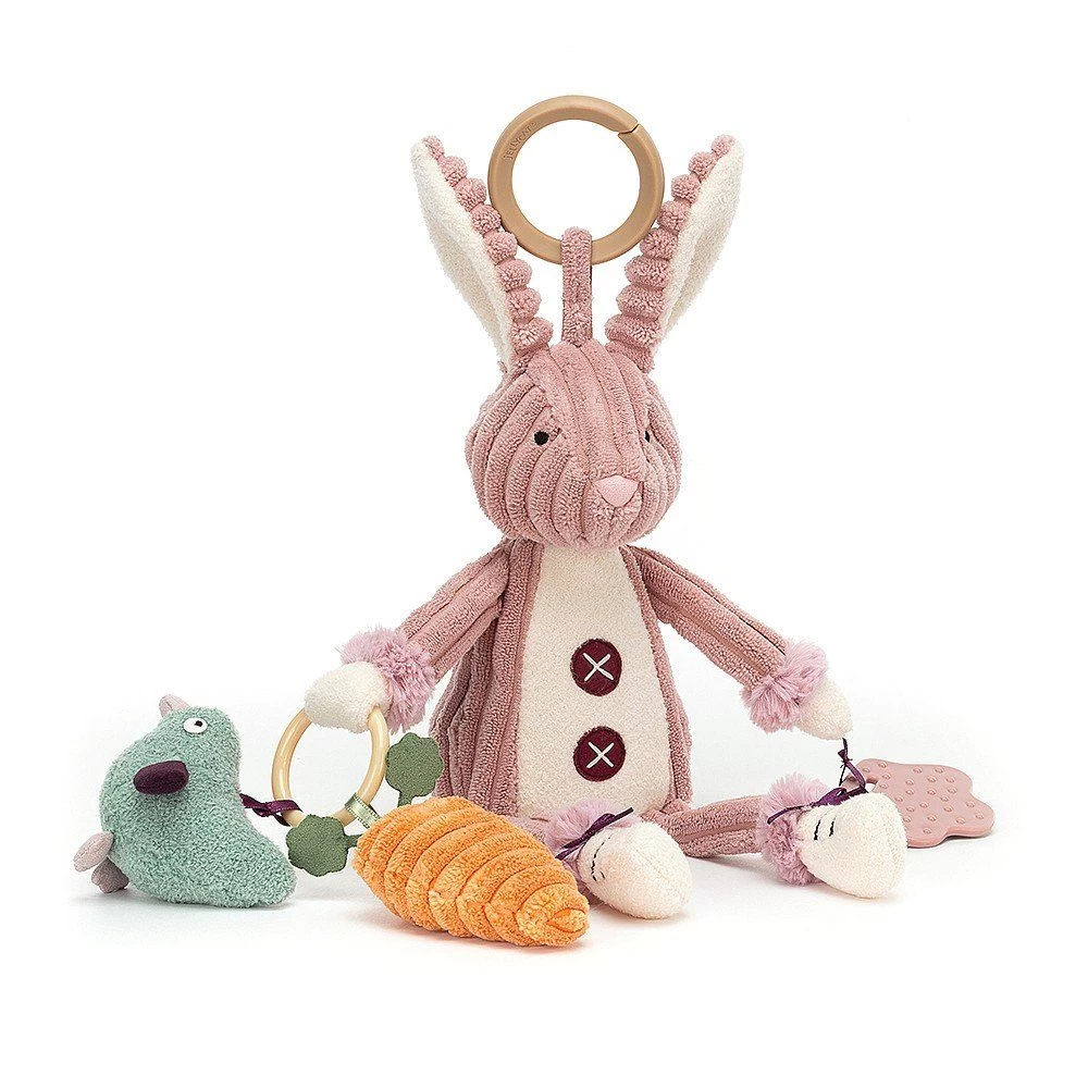 Jellycat Cordy Roy Bunny Activity Toy 1 Jellycat Cordy Roy Bunny Activity Toy
