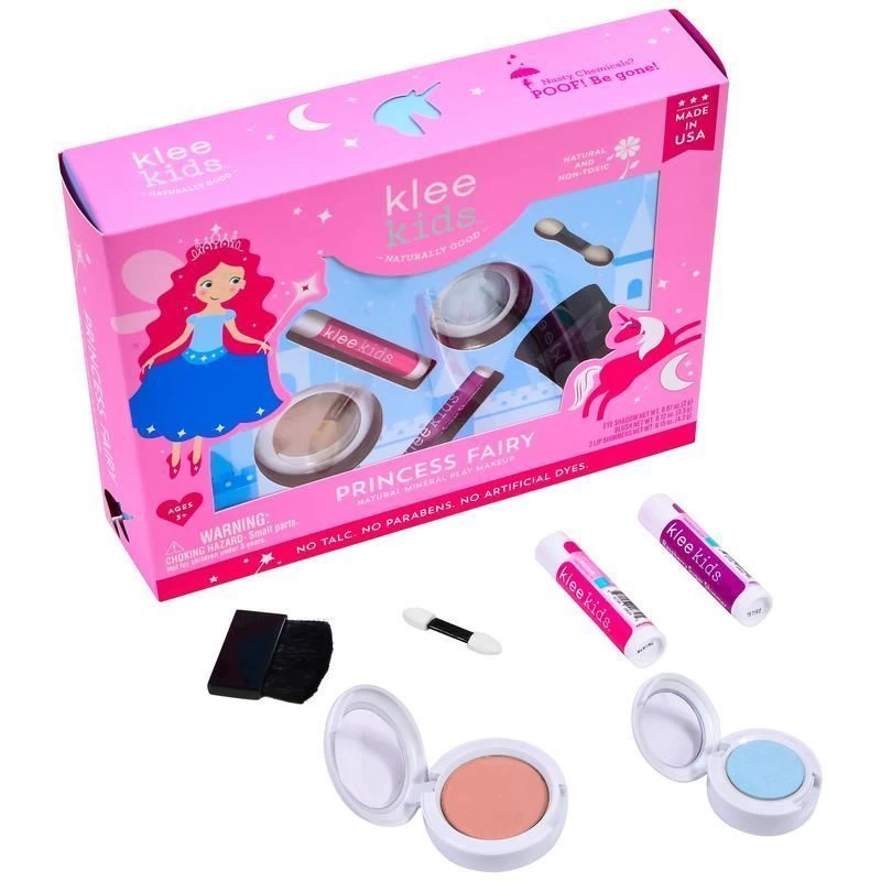Klee Kids Natural Mineral Play Makeup Kit - Princess Fairy 2 Klee Kids Natural Mineral Play Makeup Kit - Princess Fairy - Image 2