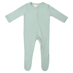 Kyte Baby Footie In Sage 3-6 Months