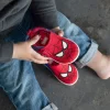 TOMS X MARVEL Whiley Red Marvel Spider Man Face Print - Tiny 3 (10cm)