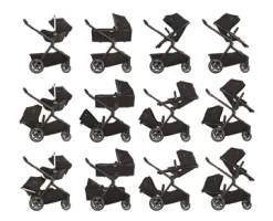 Nuna Demi Grow Stroller - Caviar D/C -Bedding Baby Store md 19347596 3