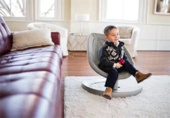 NUNA LEAF Grow Swing - Oxford -Bedding Baby Store md 19363686 1