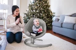 NUNA LEAF Grow Swing - Oxford -Bedding Baby Store md 19363686 3