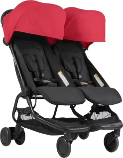 Mountain Buggy NANO DUO Buggy - Ruby