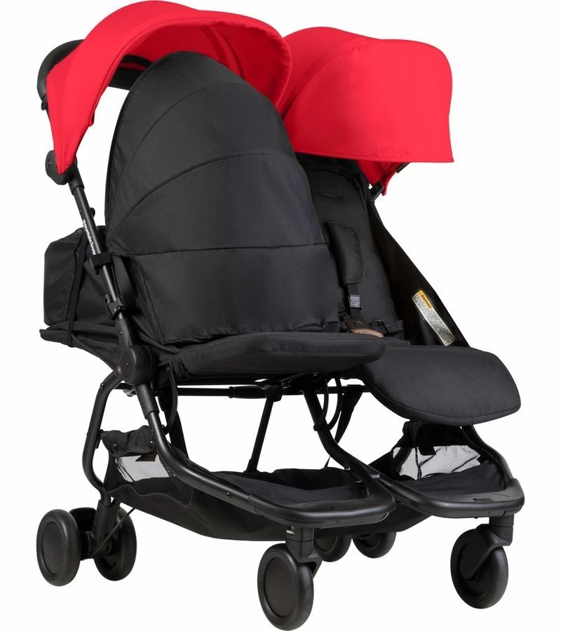 Mountain Buggy NANO DUO Buggy - Ruby 4 Mountain Buggy NANO DUO Buggy - Ruby - Image 4