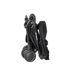 Mountain Buggy NANO Buggy Stroller - Black 5 Mountain Buggy NANO Buggy Stroller - Black -Bedding Baby Store nano black fold side view no reflection 1200x1200px
