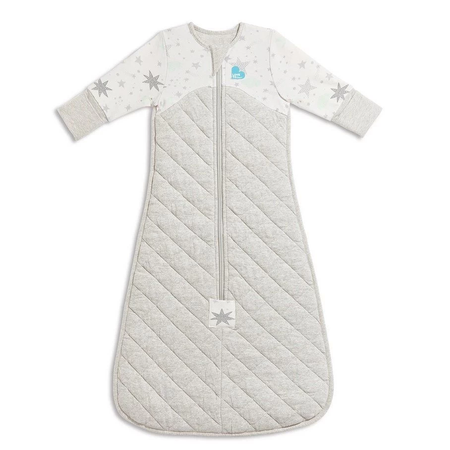 Love To Dream Sleep Bag 2.5 Tog - White Star 6-18 Months 1 Love To Dream Sleep Bag 2.5 Tog - White Star 6-18 Months
