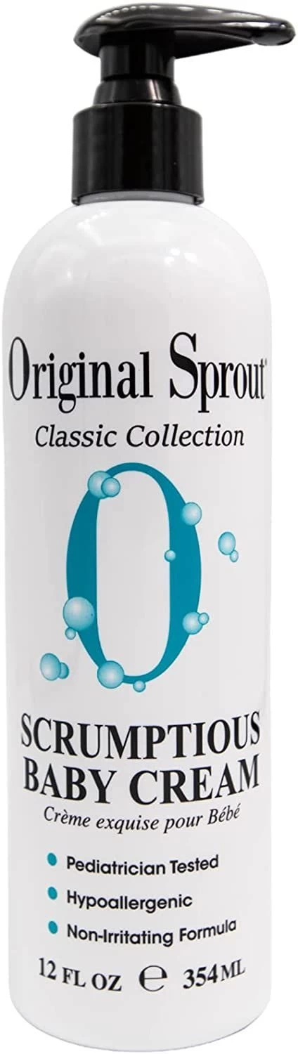 Original Sprout Scrumptious Baby Cream 12oz 354ml 1 Original Sprout Scrumptious Baby Cream 12oz 354ml