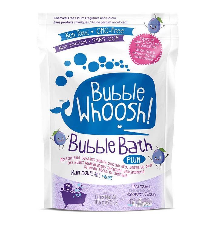 Loot Toy Co. Bubble Whoosh Bubble Bath Plum 185g 1 Loot Toy Co. Bubble Whoosh Bubble Bath Plum 185g