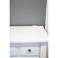 Qdos Zero-Screw Furniture Anti-Tip Kit - White -Bedding Baby Store qdos zero screw furniture anti tip kit white 3