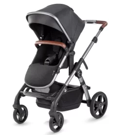 Silver Cross Wave 2022 Single-to-Double Stroller - Charcoal 12 Silver Cross Wave 2022 Single-to-Double Stroller - Charcoal -Bedding Baby Store s8102830 3