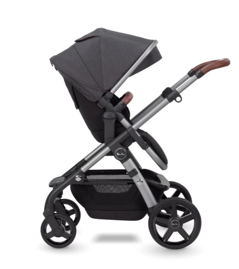 Silver Cross Wave 2022 Single-to-Double Stroller - Charcoal 5 Silver Cross Wave 2022 Single-to-Double Stroller - Charcoal - Image 5