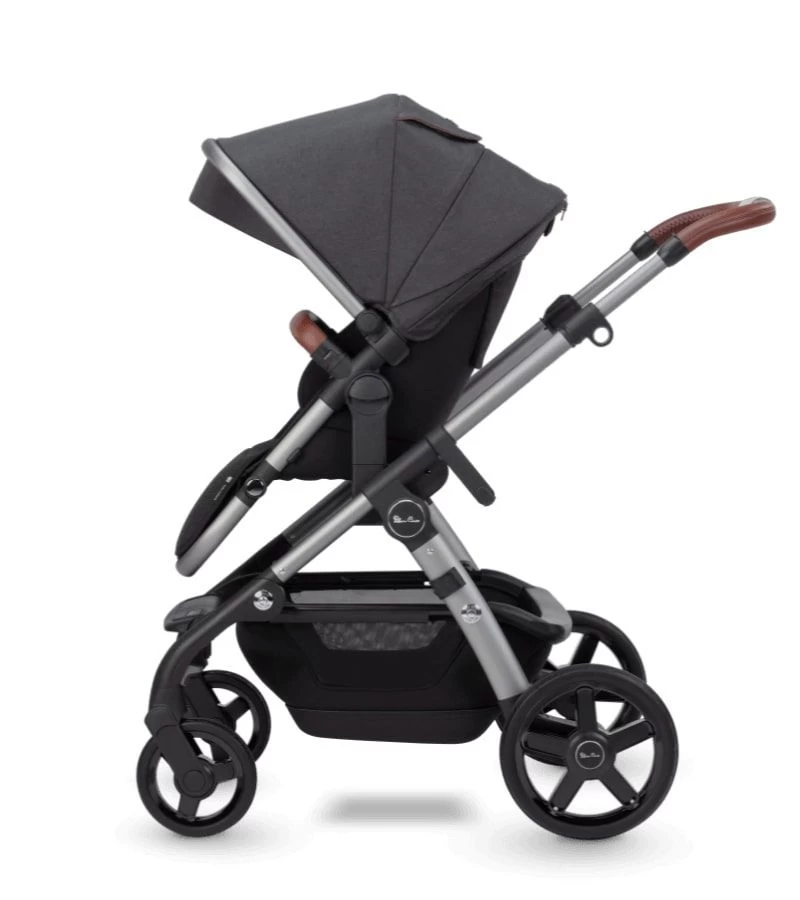 Silver Cross Wave 2022 Single-to-Double Stroller - Charcoal 6 Silver Cross Wave 2022 Single-to-Double Stroller - Charcoal - Image 6