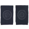GoBabyGo Crawling Cotton Knee Pads - Petroleum Blue One Size