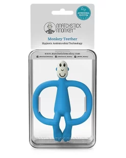 Matchstick Monkey Monkey Silicone Teether With BioCote In Blue 7 Matchstick Monkey Monkey Silicone Teether With BioCote In Blue -Bedding Baby Store screenshot 2020 11 29 matchstick monkey no tail mon 1