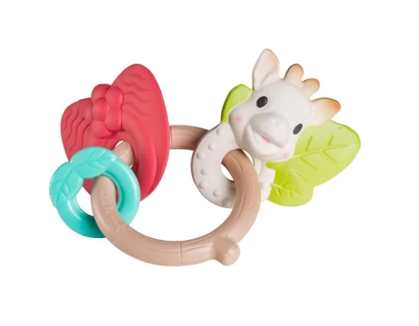 Sophie La Girafe So'Pure Natur'Chew Rattle 3M+ 2 Sophie La Girafe So'Pure Natur'Chew Rattle 3M+ - Image 2