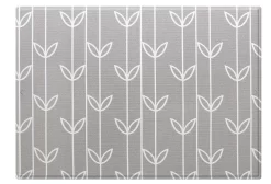 Baby Care Playmat Sea Petals Grey - Medium