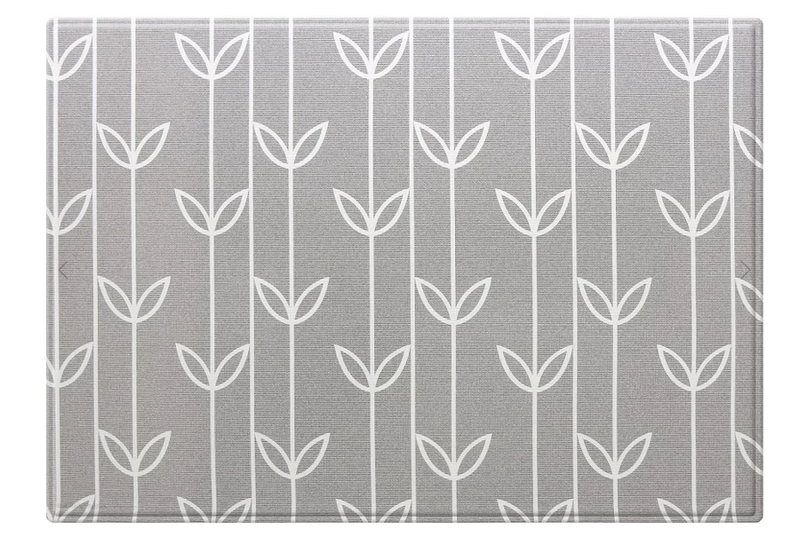 Baby Care Playmat Sea Petals Grey - Medium 1 Baby Care Playmat Sea Petals Grey - Medium