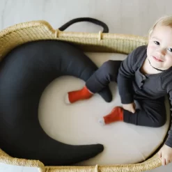 Snuggle Me Organic Feeding + Support Pillow - Sparrow -Bedding Baby Store sparrrow 3