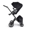 Stokke Xplory Stroller Black Chassis With Brown Handle V6 - Black