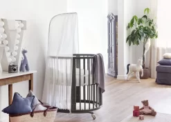 Stokke Sleepi V2 Mini Bundle With Mattress - Hazy Grey -Bedding Baby Store stokke sleepi mini hazy grey 160609 1 29604