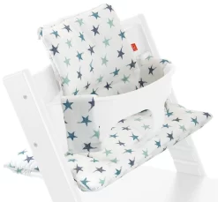 Stokke Tripp Trapp Classic Cushion Organic Cotton - Aqua Star