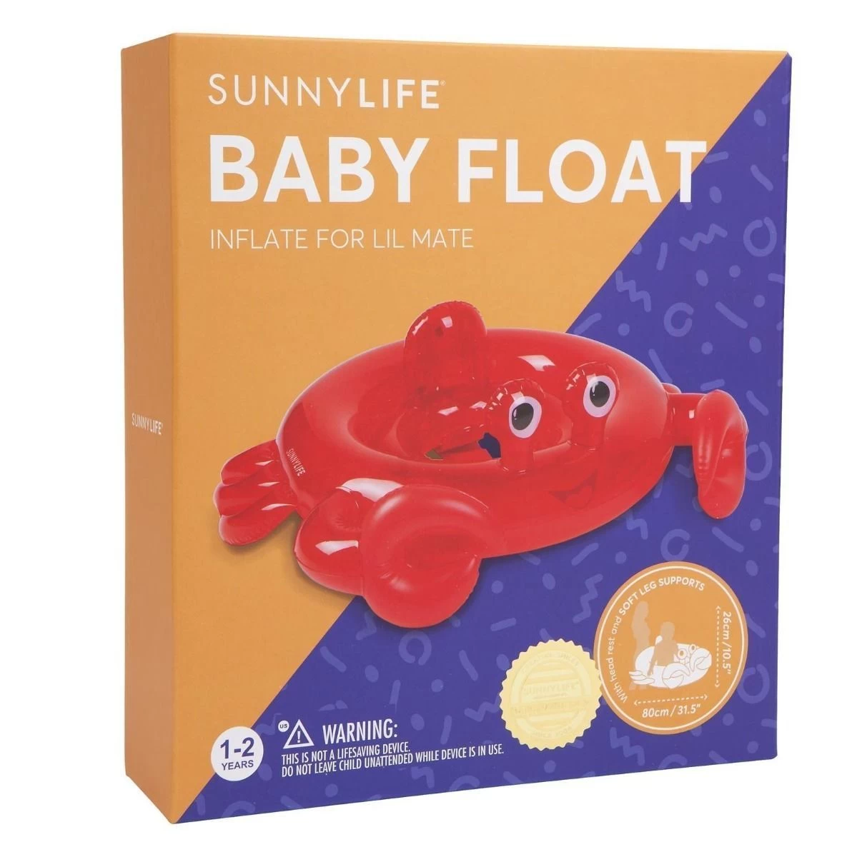 SunnyLife Baby Float Crabby 2 SunnyLife Baby Float Crabby - Image 2
