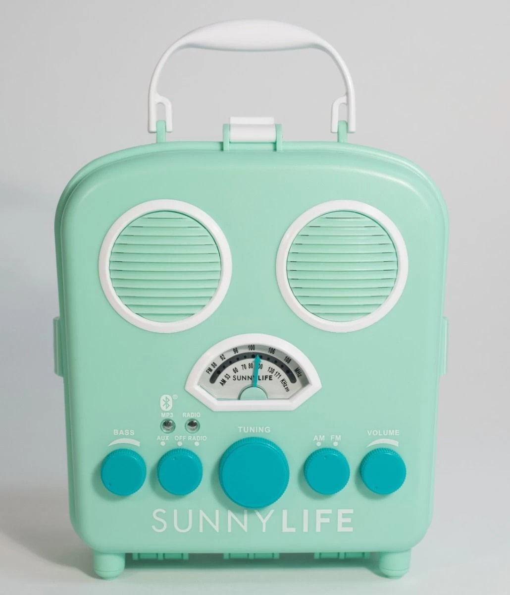 SunnyLife Beach Sounds Lucite Green 1 SunnyLife Beach Sounds Lucite Green