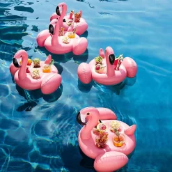 SunnyLife Inflatable Drink Holder RG Flamingo -Bedding Baby Store sunnylife inflatable drink holder rg flamingo