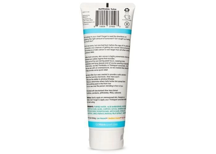Thinksport Kids Aloe Vera After Sun 8oz 237ml 2 Thinksport Kids Aloe Vera After Sun 8oz 237ml - Image 2