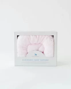 Little Unicorn Reversible Body Support Pink -Bedding Baby Store ua0001 little unicorn plush body support pink lu 1024x1024