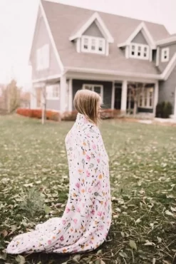 Little Unicorn Organic Cotton Muslin Swaddle 2 Pack Berry & Bloom -Bedding Baby Store ub0117 little unicorn swaddle berry bloom ls1 779e758a 873b 4e47 a333 569925c244ea 1024x1024