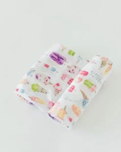 Little Unicorn Cotton Muslin Swaddle Single Brain Freeze