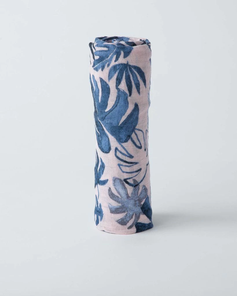 Little Unicorn Cotton Muslin Swaddle Single Tropical Pink 2 Little Unicorn Cotton Muslin Swaddle Single Tropical Pink - Image 2