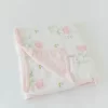 Little Unicorn Deluxe Muslin Quilt Pink Peony
