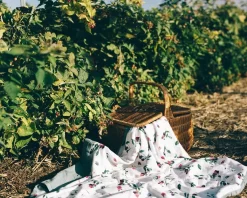 Little Unicorn Deluxe Muslin Quilt Berry Patch -Bedding Baby Store ub0614 little unicorn deluxe quilt berry patch ls 1024x1024