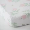 Little Unicorn Cotton Muslin Crib Sheet Pink Peony