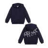 Kenzo Kids Boys Cotton Logo Zip-Up Top - 2A