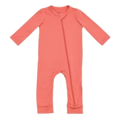 Kyte Baby Zippered Romper In Melon 12-18 Months