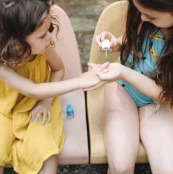 Nailmatic Polly Kids Water-Based Nail Polish - Clear Pink Glitter 8ml -Bedding Baby Store wechat image 20200305132818