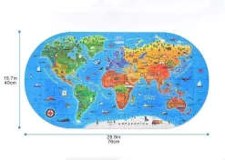 Mideer Our World Floor Puzzle 100 Pieces 3Years+ -Bedding Baby Store wechat image 20200420172640