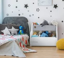 IFam Easy Doing Double Big Organizer - Gray 5 IFam Easy Doing Double Big Organizer - Gray -Bedding Baby Store wechat image 20200907155127