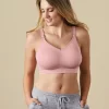 Bravado Designs The Body Silk Seamless Nursing Bra - Dusted Peony Size XL