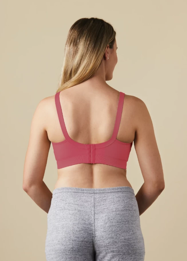 Bravado Designs The Body Silk Seamless Nursing Bra - Lipstick Size M 3 Bravado Designs The Body Silk Seamless Nursing Bra - Lipstick Size M - Image 3
