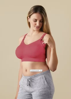 Bravado Designs The Body Silk Seamless Nursing Bra - Lipstick Size M 7 Bravado Designs The Body Silk Seamless Nursing Bra - Lipstick Size M -Bedding Baby Store wechat image 20210404115830