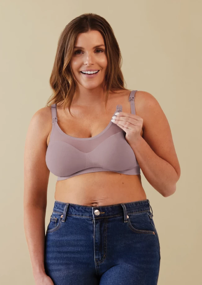Bravado Designs The Body Silk Seamless Sheer Nursing Bra - Dawn Size S 2 Bravado Designs The Body Silk Seamless Sheer Nursing Bra - Dawn Size S - Image 2