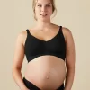 Bravado Designs The Body Silk Seamless Full Cup Nursing Bra - Black Size L