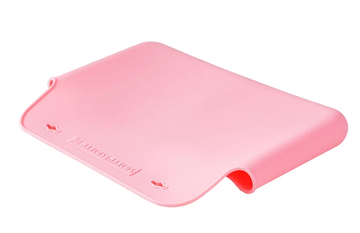 Marcus & Marcus Silicone Cutlery Pouch - Pink 1 Marcus & Marcus Silicone Cutlery Pouch - Pink