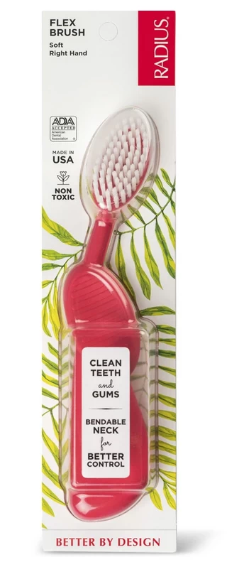 Radius Scuba Toothbrush Right Handed Assorted Colours 1 Radius Scuba Toothbrush Right Handed Assorted Colours