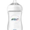 Philip Avent Natural Glass Baby Bottle 8oz 1m+